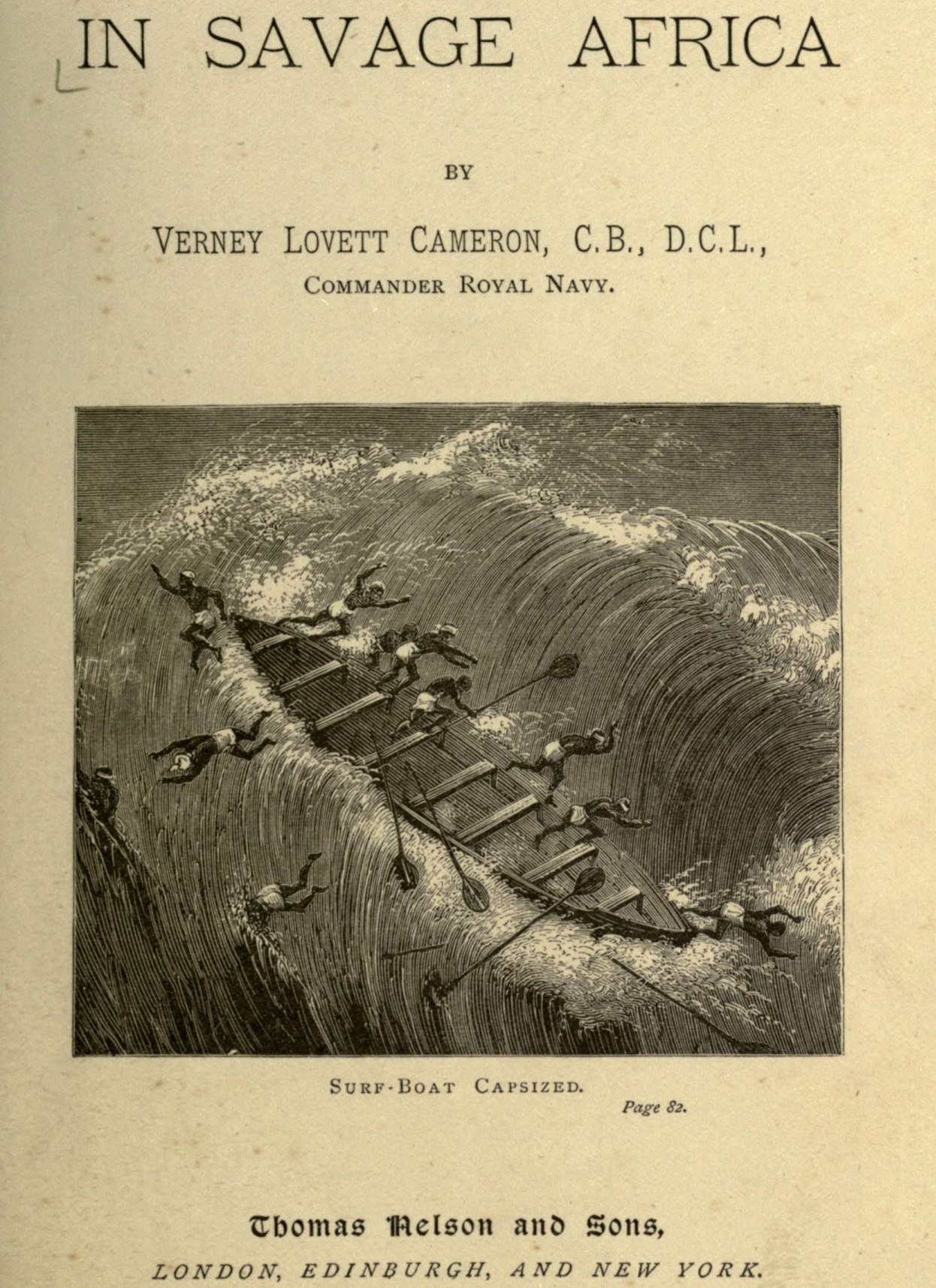 Cameron, Verney Lovett (1887) In Savage Africa, or, The Adventures of Frank Baldwin from the Gold Coast to Zanzibar. T. Nelson and Sons, pp 82.