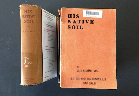 His Native Soil, Juan C. Laya (1940). Photograph by Paul Nadal.